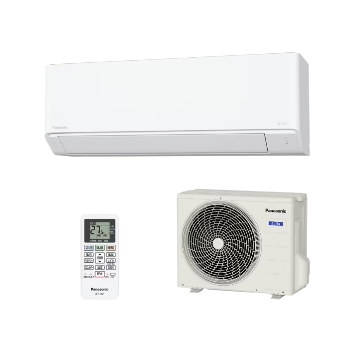 �p�i�\�j�b�N CS-286DFL-W ���[���G�A�R�� �G�I���A eolia F�V���[�Y ���10�� �N���X�^���z���C�g 2026�N���f�� �P��100V �N�[���[ ��[ �g�[ (CS-285DFL-W�̌�p�i) Panasonic