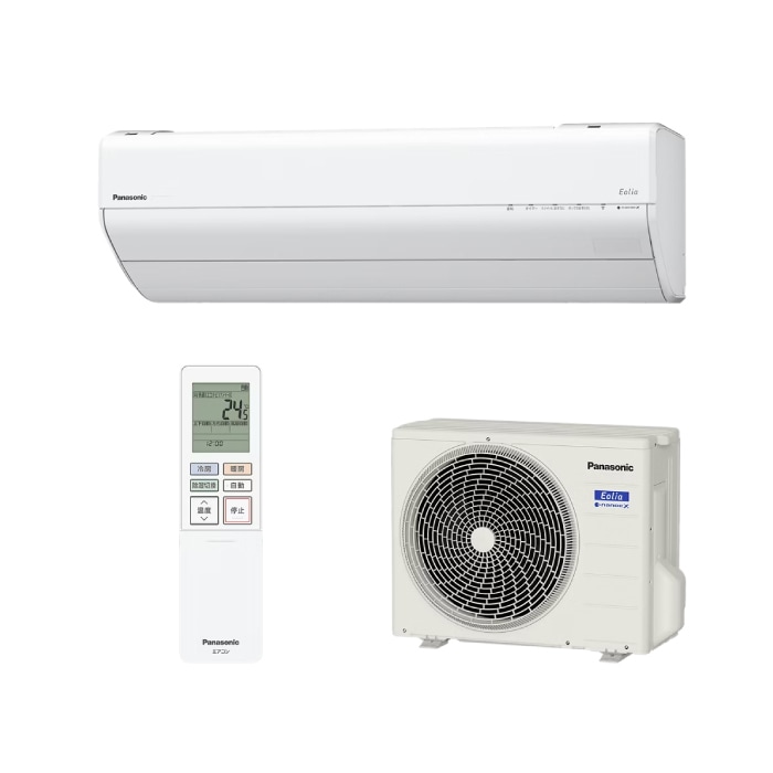 �p�i�\�j�b�N CS-256DGX-W ���[���G�A�R�� �G�I���A eolia GX�V���[�Y ���8�� �N���X�^���z���C�g 2026�N���f�� �P��100V �N�[���[ ��[ �g�[ (CS-255DGX-W�̌�p�i) Panasonic
