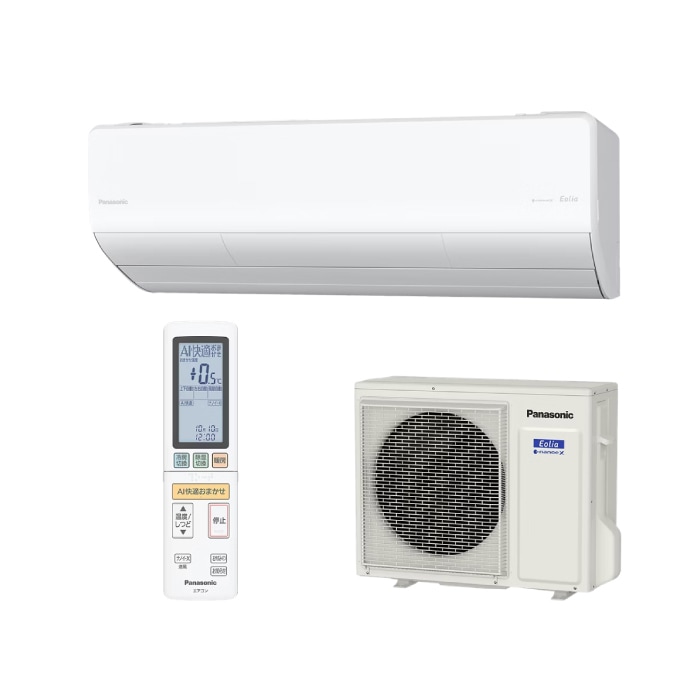 �p�i�\�j�b�N CS-566DHX2-W ���[���G�A�R�� �G�I���A eolia HX�V���[�Y ���18�� �N���X�^���z���C�g 2026�N���f�� �P��200V �N�[���[ ��[ �g�[ (CS-565DHX2-W�̌�p�i) Panasonic