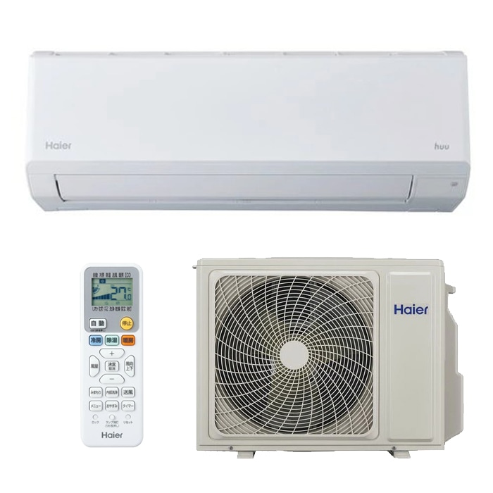 �n�C�A�[�� JAA-HS226A-W ���[���G�A�R�� huu HS�V���[�Y ��g�[�Ƃ����6�� �z���C�g 2026�N���f�� �P��100V �����R���t �N�[���[ ��[ �g�[ Haier