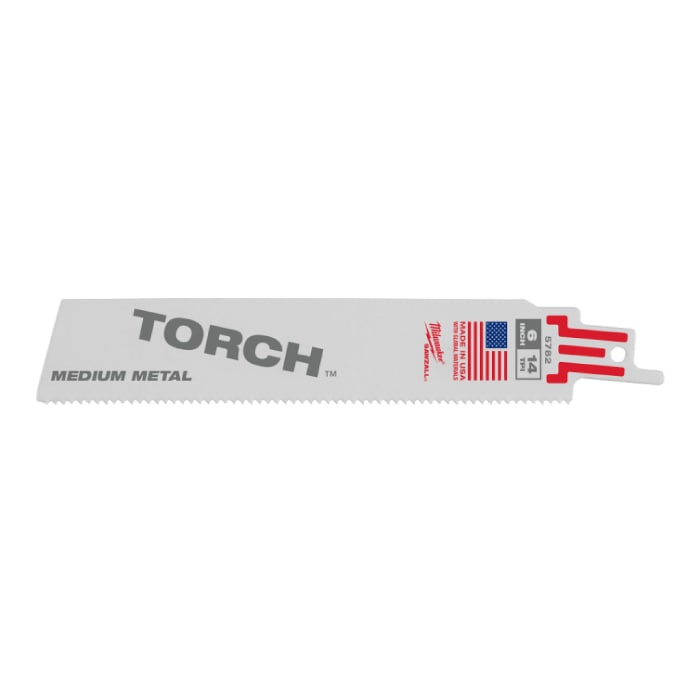 �~���E�H�[�L�[ 48-47-5782 TORCH���H�p���V�v���\�[�u���[�h 14TPI 150mm (5�{�p�b�N) MILWAUKEE