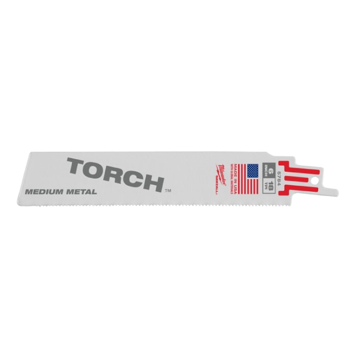�~���E�H�[�L�[ 48-47-5784 TORCH���H�p���V�v���\�[�u���[�h 18TPI 150mm (5�{�p�b�N) MILWAUKEE