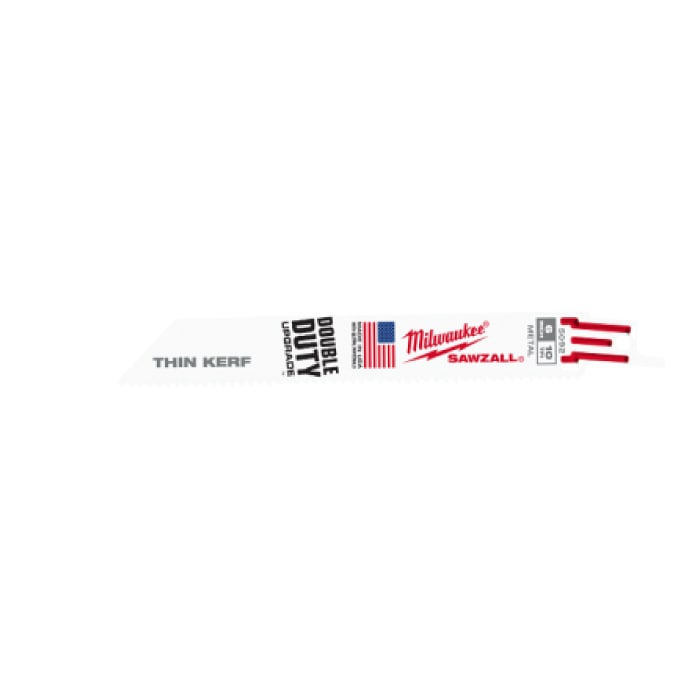 �~���E�H�[�L�[ 48-47-5092 THIN KERF���H�p���V�v���\�[�u���[�h 10TPI 150mm (5�{�p�b�N) MILWAUKEE