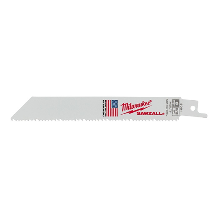 �~���E�H�[�L�[ 48-47-5091 ���ړI���V�v���\�[�u���[�h 8/12TPI 150mm (5�{�p�b�N) MILWAUKEE