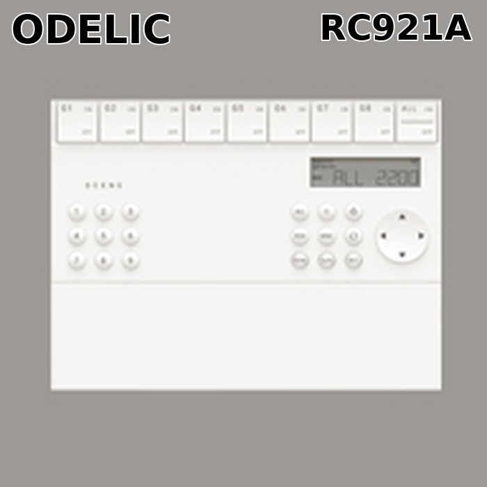 �I�[�f���b�N RC921A CONNECTED LIGHTING��p�R���g���[���[ �Ǌ|�����R�� �ǖʎ�t�\ �����E���F ON-OFF ODELIC