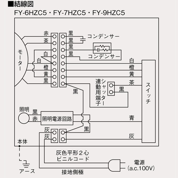 パナソニック FY-6HZC5-K スマートスクエアフード レンジフード 幅60cm