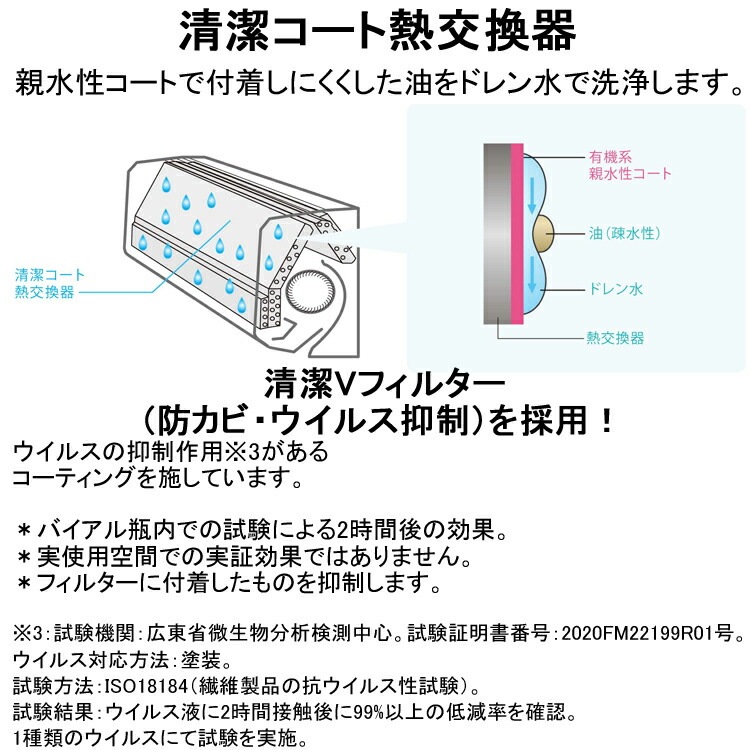三菱電機 MSZ-GV3623-W ルームエアコン 霧ヶ峰 GVシリーズ 冷暖房とも