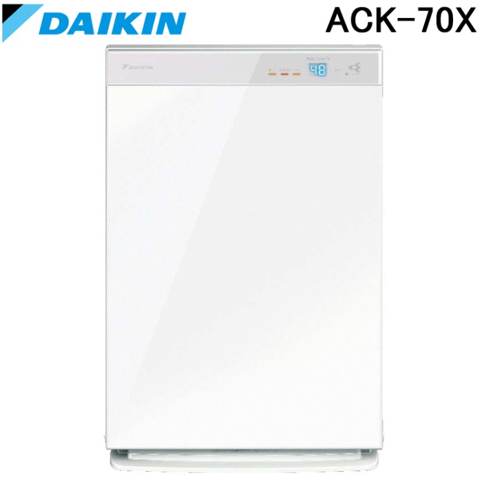 送料無料)ダイキン ACK70X-W 加湿ストリーマ空気清浄機 ホワイト TAFU 
