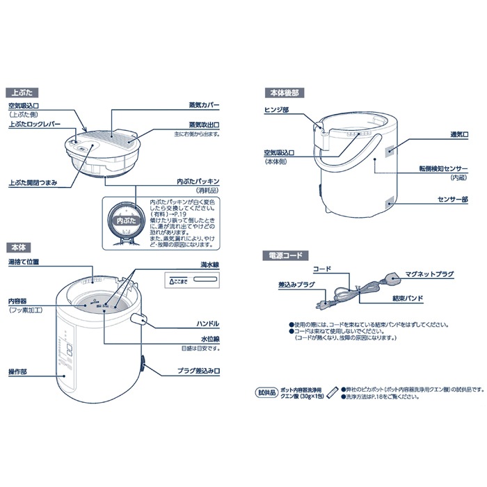 象印スチーム式加湿器 EE-RS50-WA タンク容量3リットル 象印 EE-RS50-WA