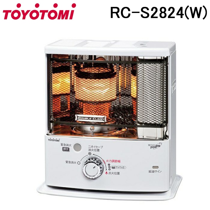 TOYOTOMI 自動通気形開放式石油ストーブ RC-D32B極上美品 TOYOTOMI