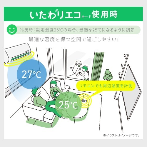 アイリスオーヤマ IHF-2208G ルームエアコン 6畳用 2.2kw 2024年モデル