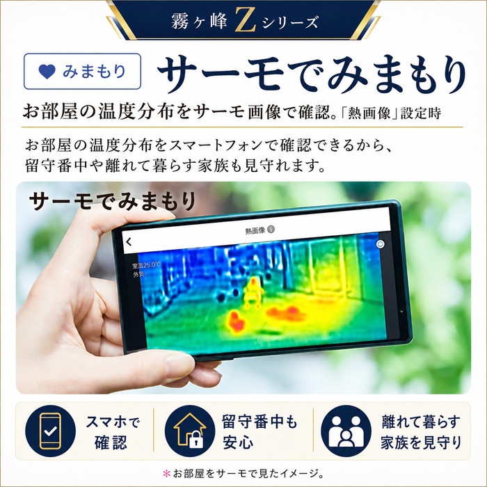 三菱電機 MSZ-ZXV6326S-W ルームエアコン 霧ヶ峰 Zシリーズ 冷暖房とも