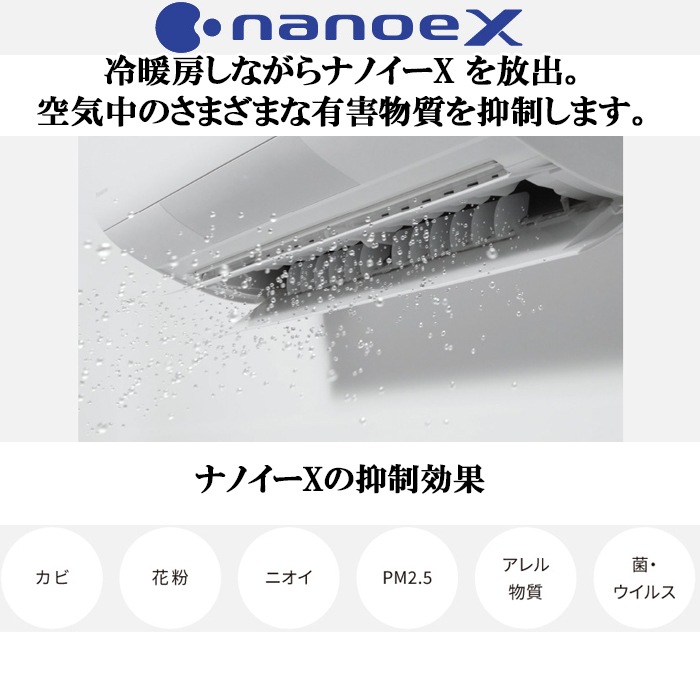 パナソニック CS-405DGX2-W ルームエアコン エオリア Eolia GXシリーズ