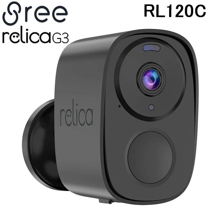 SREE RL120C relica G3 リリカ 防犯カメラ ソーラーチャージ・モバイル