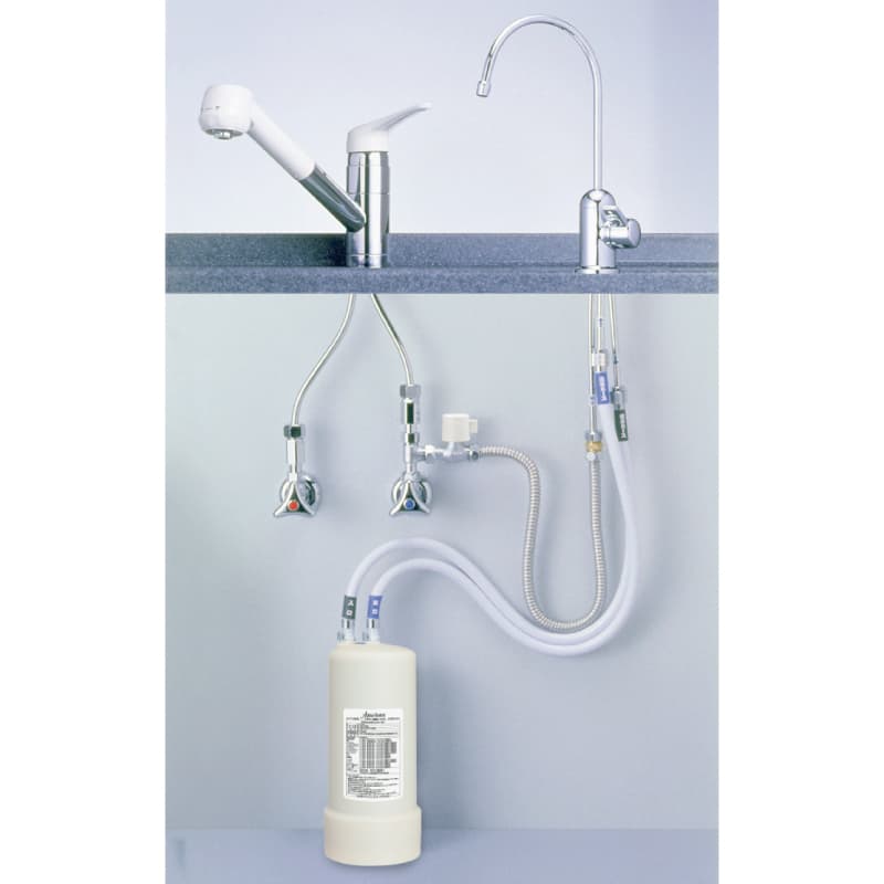 ビルトイン浄水器アクアホーム・専用水栓型〔KMD-50-ZS〕 ポイント10倍)ゼンケン KMD-50-ZS アクアホーム 専用水栓 浄水器本体