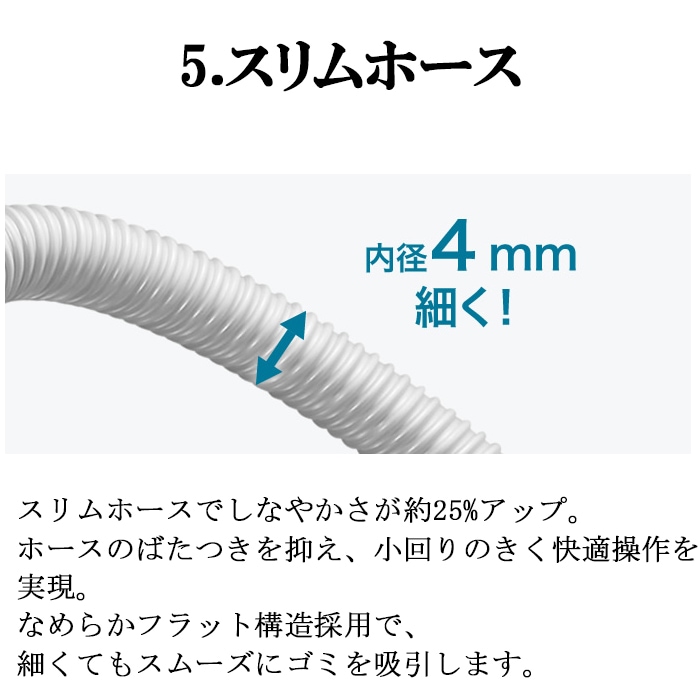 パナソニック MC-JP860K-W 紙パック式キャニスター掃除機 ホワイト J