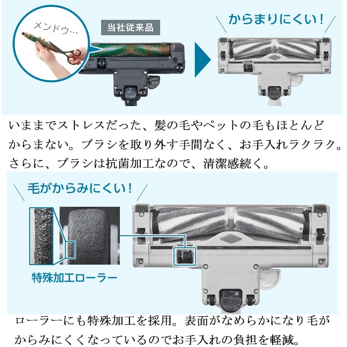 パナソニック MC-JP860K-W 紙パック式キャニスター掃除機 ホワイト J