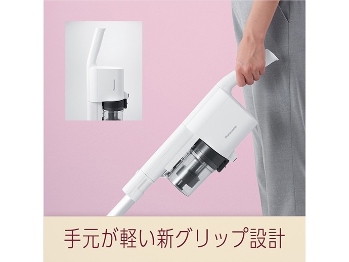 パナソニック コードレス掃除機 MC-SB33J-G パナソニック MC-SB33J-W パワーコードレス スティック掃除機 ホワイト