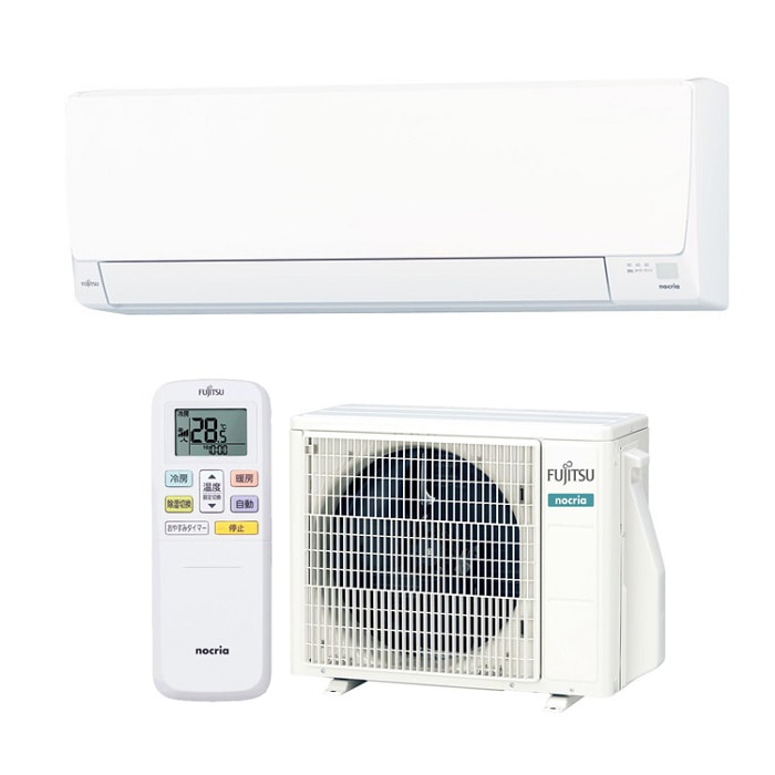 富士通ゼネラル AS-AH564R2-W インバーター冷暖房エアコン ノクリア