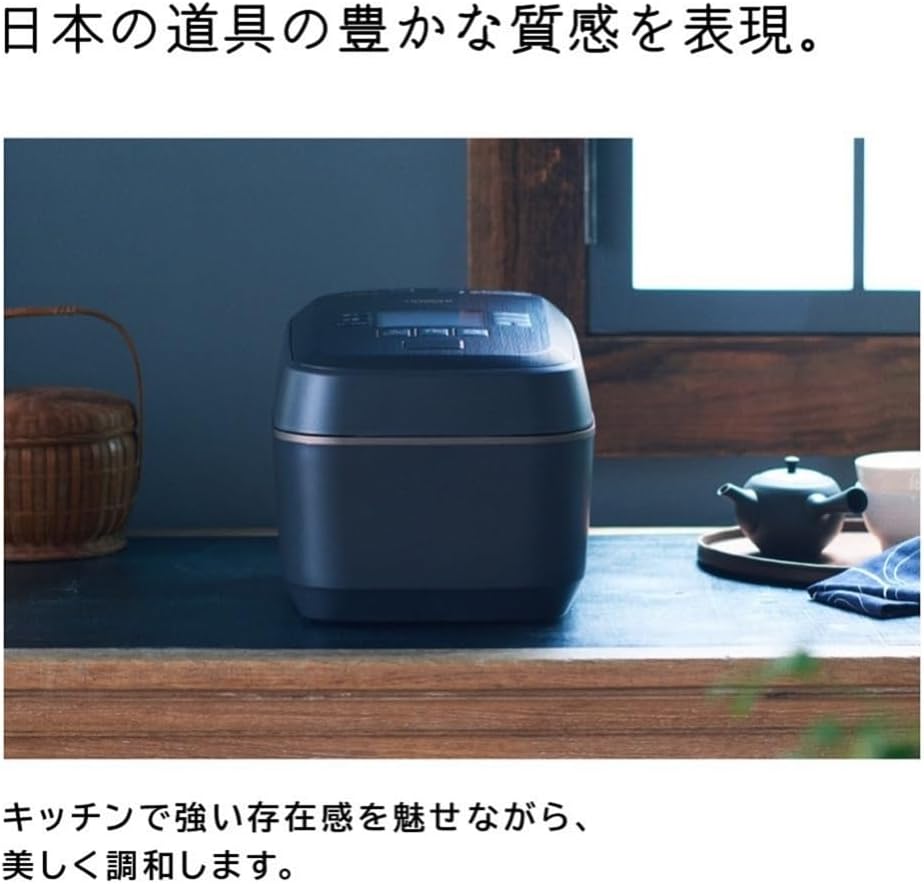 日立 RZ-W100EM-K IHジャー炊飯器 ふっくら御膳 5.5合炊き 圧力