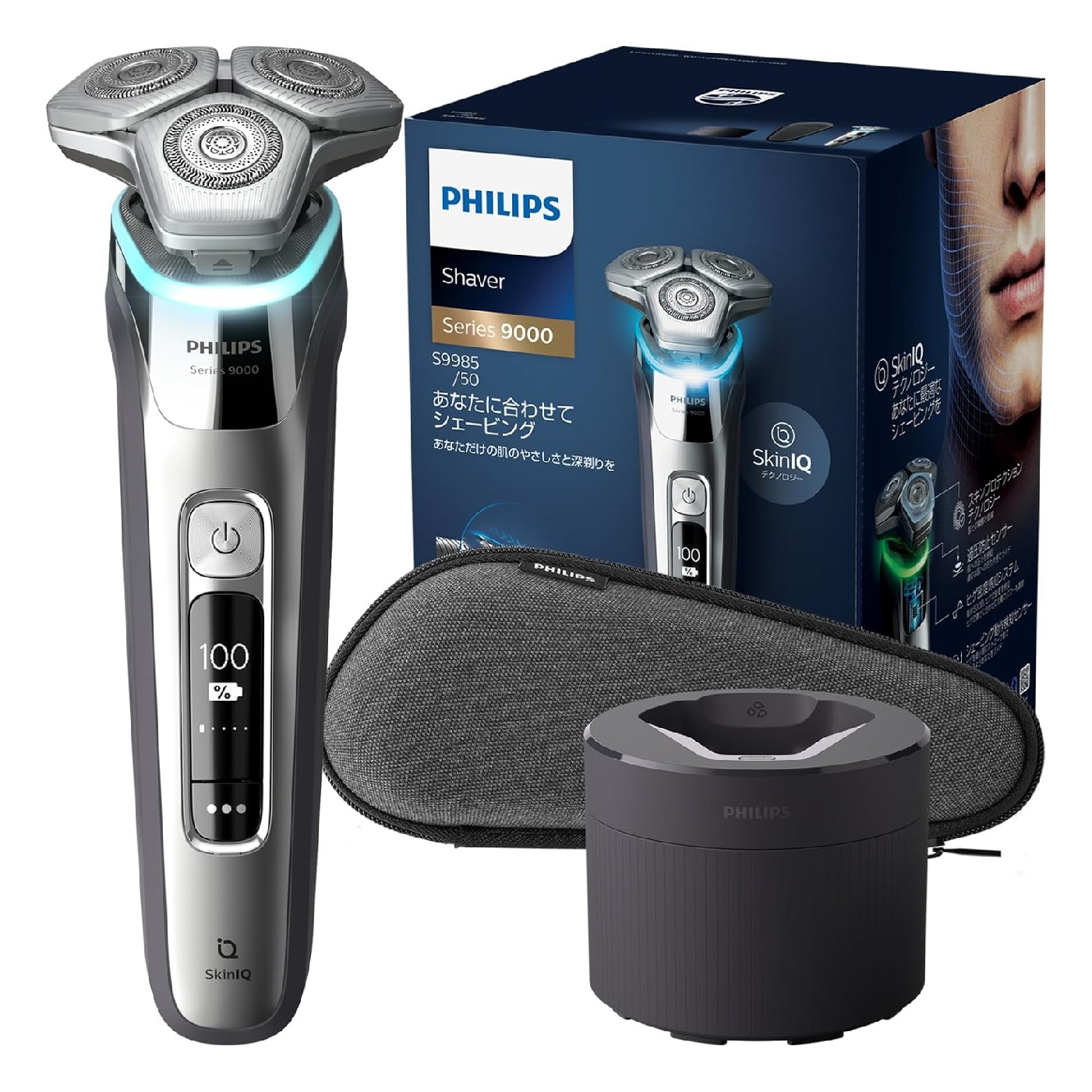 フィリップス S9985/50 ウェット&ドライ電動シェーバー Shaver S9000
