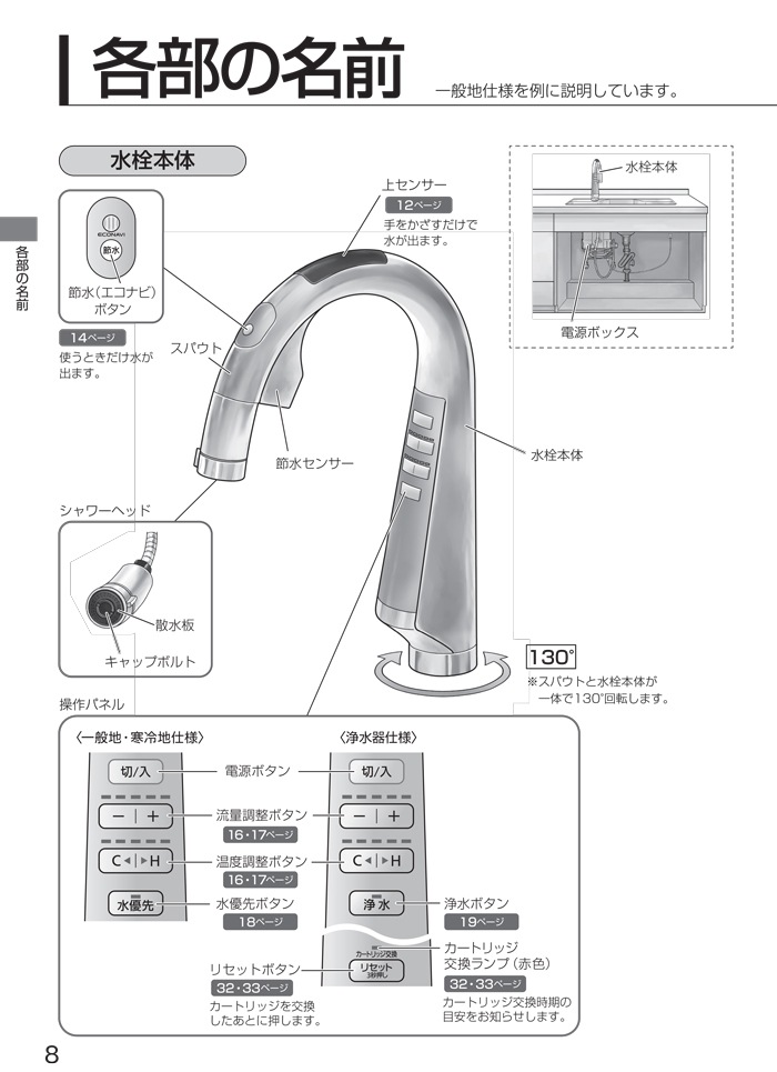 パナソニック QS01FPSWTEA タッチレス スリムセンサー水栓 一般地用 