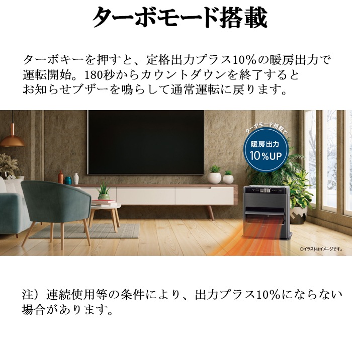 コロナ CORONA 石油ファンヒーター 木造12畳 コンクリート17畳
