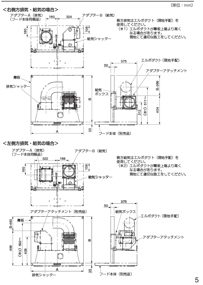パナソニック FY-MS666E-S レンジフード用部材 スマートスクエアフード