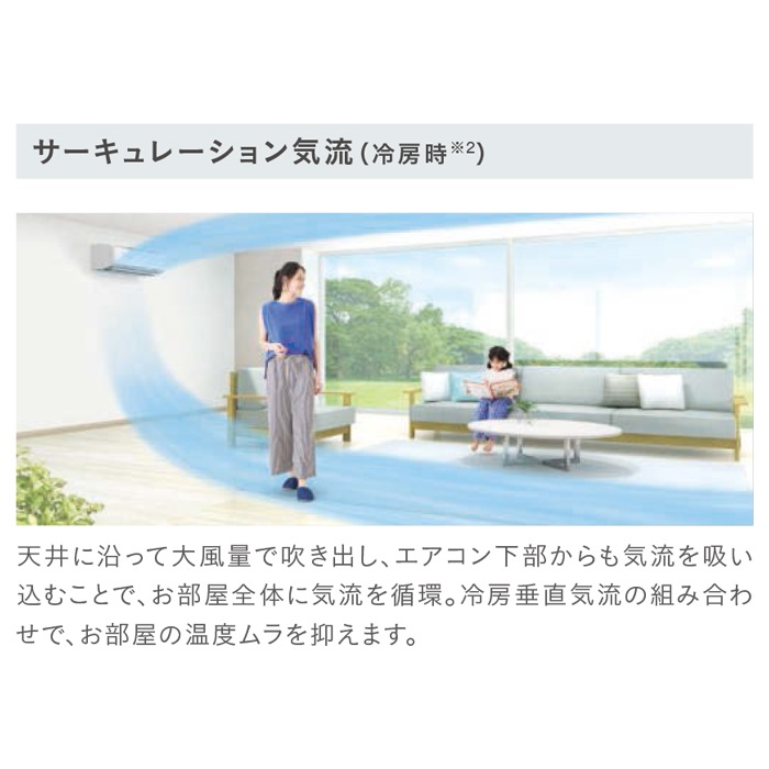 ダイキン工業 S404ATAP-W 壁掛形エアコン AXシリーズ おもに14畳程度