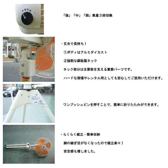 スイデン SF-45VS-1VPP 工場扇 業務用 扇風機 暑さ対策 熱中症予防