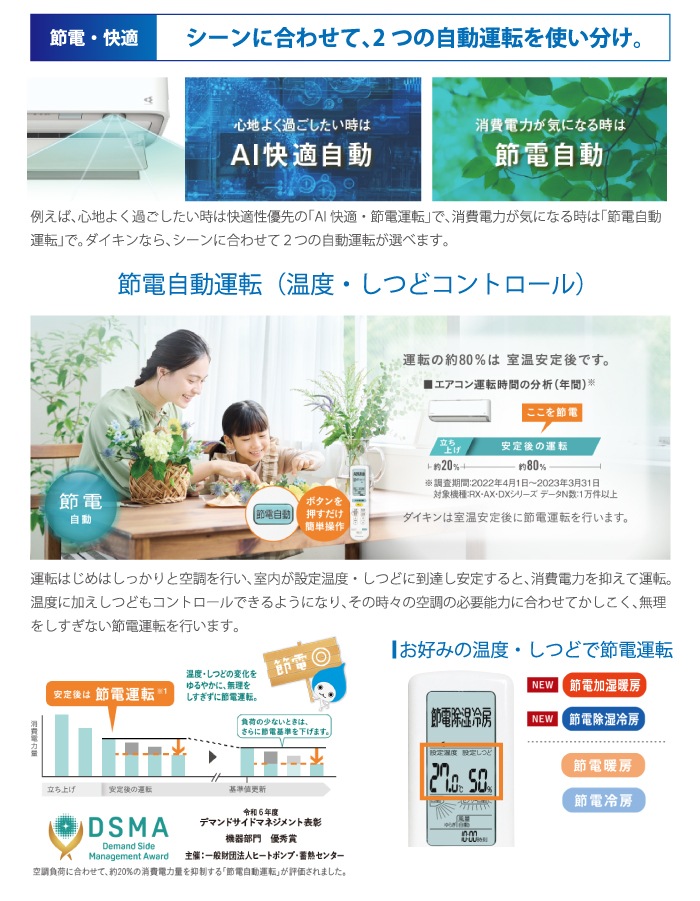 ダイキン S806ATRP-W 壁掛形ルームエアコン うるるとさらら RXシリーズ