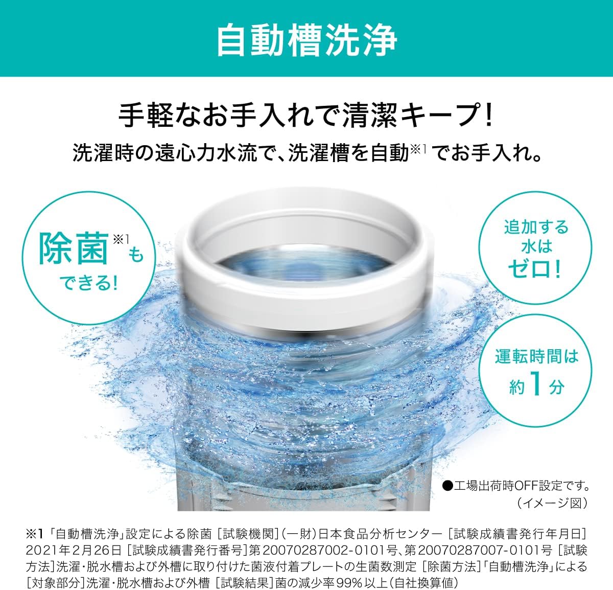パナソニック NA-FA8H2-N 全自動洗濯機 洗濯・脱水容量8kg シャンパン