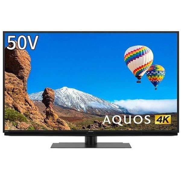 [新品]SHARP 液晶テレビ 50インチ AQUOS シャープ 4T-C50CH1 4K チューナー内蔵 A2020年モデル