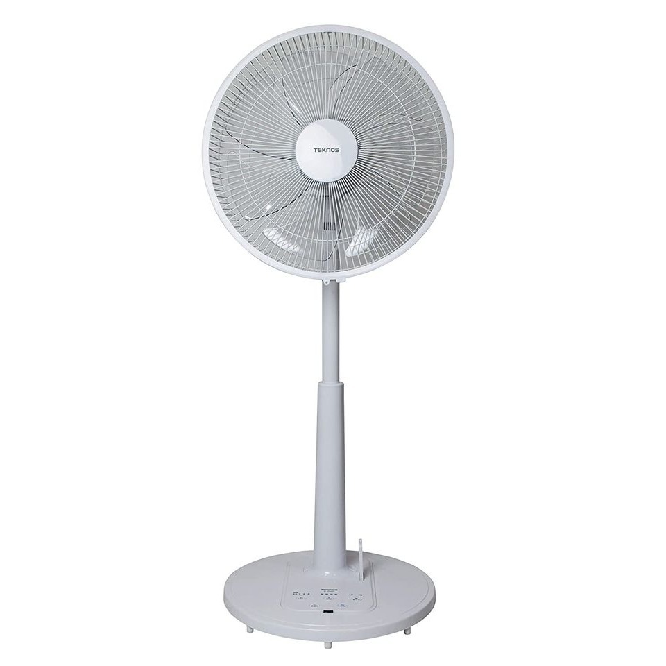 [新品]TEKNOS テクノス リビング扇風機 KI-3589DC [35cm/7枚羽根/DCモーターファン/フルリモコン/ハイポジション ]