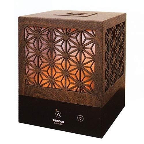 [新品]TEKNOS テクノス 超音波加湿器 3.5L 組子調 EL-C35L(DB) [ダークブラウン]