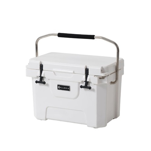 アレジア クーラーボックス 10L 小型 軽量 コンパクト ソロキャンプ キャンプ ハードクーラーボックス アレジアクーラーボックス 釣り キャンプ用品 AR-CB10SOLO-WH ALLEGiA