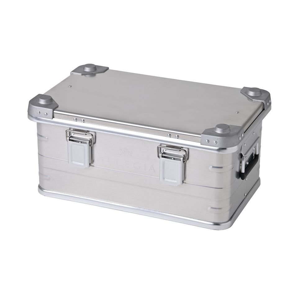 [新品]アレジア アルミコンテナ アウトドア BOX 収納 30L スタッキング 大容量 軽量 キャンプ AR-ALC30L ALLEGiA