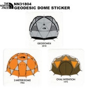 THE NORTH FACE(�Ρ����ե�����) GEODESIC DOME Sticker (�����ǥ��å��ɡ��ॹ�ƥå���) NN31804