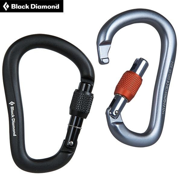 Black Diamond - ブラックダイヤモンド Black Diamond スクリューゲート ロッキング カラビナ エイト環 クライミング 登山 アウトドア BlackDiamond(ブラックダイヤモンド) グリッドロックスクリュー