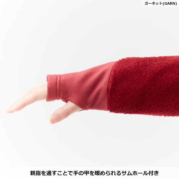 mont bell - モンベル Montbell クリマエアジャケット ボア 切替 1106691 s_1106711_bk.jpg