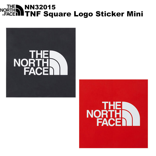 THE NORTH FACE(�Ρ����ե�����) TNF Square Logo Sticker Mini (TNF���������������ƥå����ߥ�)