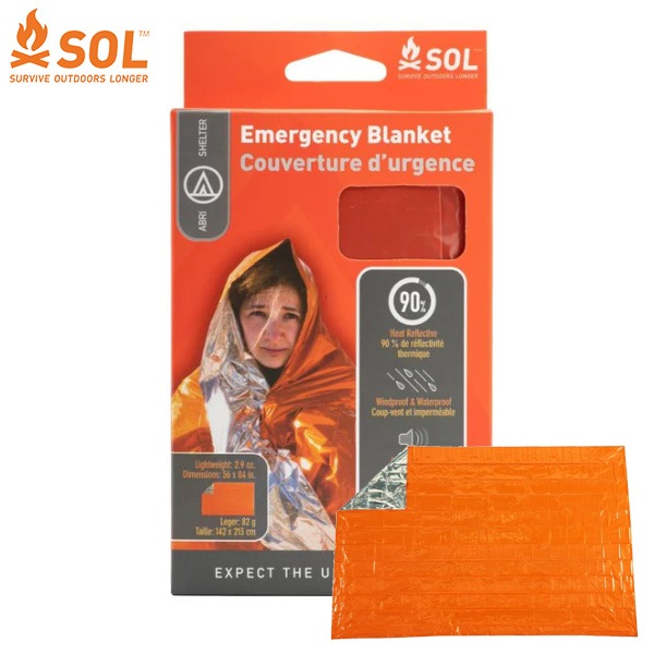 SOL(エスオーエル) エマージェンシーブランケット(1人用) 12132