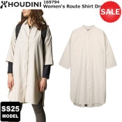 20%OFFHOUDINI(աǥ) 2025ղƥǥWomen's Route Shirt Dress 169794