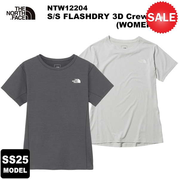THE NORTH FACE / ショートフラッシュドライスリーディークルー 30%OFF】THE NORTH FACE(ノースフェイス) 【2025春夏モデル】S/S