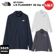 30%OFFTHE NORTH FACE(Ρե) 2025ղƥǥL/S FLASHDRY 3D Zip Up(󥰥꡼֥եåɥ饤꡼ǥåץå) NT12201