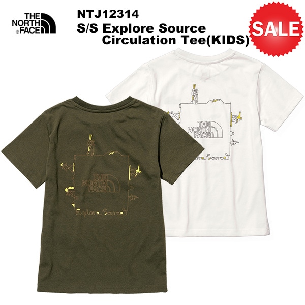 THE NORTH FACE◆S/S EXPLORE SOURCE CIRCULATION TEE_ショートスリーブエクスプロールソース/S/ポ THE NORTH FACE (ザノースフェイス) S/S Explore Source