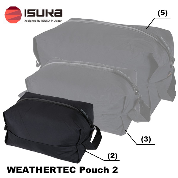 ISUKA(イスカ) ウェザーテックポーチ2 (WEATHERTEC Pouch 2