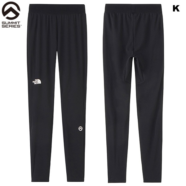 E017 ノースフェイス 裏起毛 中空繊維グリッドフリースタイツ L 男女