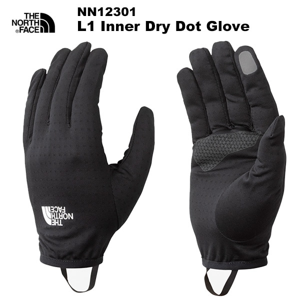 THE NORTH FACE(ノースフェイス) L1 Inner Dry Dot Glove (L1インナードライドットグローブ) | クロージング, ノースフェイス,グローブ | 楽山荘