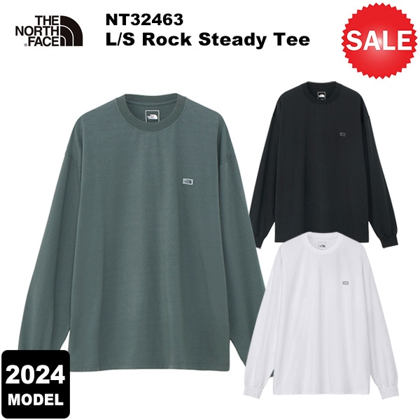 早い者勝ち!!! THE NORTH FACE ◆ S/S ロックステディーティー THE NORTH FACE(ノースフェイス) 【2024年モデル】L/S Rock